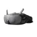 Side view of the DJI Avata 2 Fly Smart Combo Drone FPV goggles highlighting the head strap, antennas, and visor design.