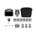 Flat lay of DJI Lito X1 Fly More Combo Plus with RC 2 Controller kit including drone, remote, batteries, and case.