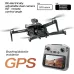 Angle view of V198 MAX drone and its screen remote control.