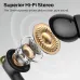 Exploded close-up view of the Monster N-Lite 211 earbud driver showing its internal 13mm speaker components.