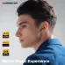 Side view of a person wearing the Monster N-Lite 211 earbud to showcase its fit and design.