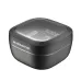 Black charging case of the Monster N-Lite 212 shown from an angled top view highlighting its compact and sleek design.