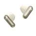 Beige Monster N-Lite 212 earbuds shown from a front angled view focusing on their smooth finish and in-ear shape.