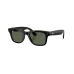 A front-facing view of the black Ray-Ban Meta Wayfarer Gen 2 smart glasses with dark lenses and two small cameras on the frame.
