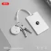 Usage view of XO LP01 Anti-Lost Device Smart Tracker attached to keys and wallet for tracking purposes