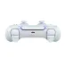 Rear front-facing view of the PlayStation 5 DualSense Wireless Controller Chroma Pearl highlighting its triggers and USB port.