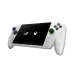Front view of ASUS ROG Xbox Ally Gaming Console showing screen with Xbox and ROG logos and dual control layout.