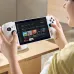 Front handheld view of ASUS ROG Xbox Ally Gaming Console showing active game interface and illuminated controls.