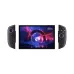 Lenovo Legion Go Gen 2 handheld gaming console with dual controllers and futuristic game visuals on screen.