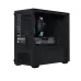 Side view of Gigabyte AORUS PRIME 3 Gaming PC with RGB liquid cooling and RTX GPU visible