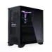 Side view of Gigabyte AORUS PRIME 5 Gaming PC with RGB liquid cooling and RTX GPU visible