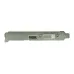 AFOX GT 1030 2GB graphics card back panel with HDMI and DVI ports for high-resolution display connectivity