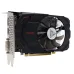 Side angled close-up of the ARKTEK AMD Radeon RX 550 4GB GDDR5 Graphics Card highlighting its single fan.