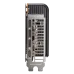 Rear I/O view of ASUS Prime Radeon RX 9070 XT 16GB GDDR6 OC GPU featuring four DisplayPort outputs and one HDMI port.