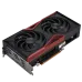 Angled view of Colorful GeForce RTX 5050 NB Battle AX DUO 8GB-V GPU showing dual-fan layout and output ports.