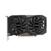 Gigabyte GPU with dual cooling fans, PCIe connector, and sleek black design for desktop gaming setups