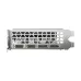 Gigabyte graphics card rear I/O panel with honeycomb vents, two HDMI ports, and two DisplayPort connectors