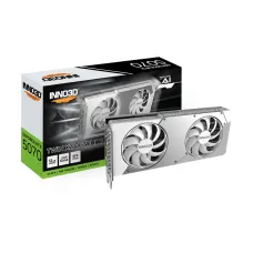 INNO3D GeForce RTX 5070 TWIN X2 OC WHITE 12GB GDDR7 Graphics Card