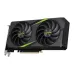 Angled view of Manli Nebula V2 RTX 5060 Ti 16GB showing dual fans and compact gaming design.