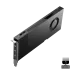 Front angled view of NVIDIA RTX 4000 Ada Generation Graphics Card with blower-style cooling and compact single-slot design.