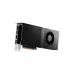 Side view of NVIDIA RTX 4500 Ada Generation Graphics Card showing blower cooling system, PCIe connector, and vented bracket.