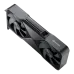Side view of NVIDIA RTX PRO 6000 Blackwell Workstation Edition GPU showing sleek black shroud and gold NVIDIA logo.