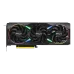 Top view of PNY GeForce RTX 5070 ARGB EPIC-X RGB OC Triple Fan Graphics Card showing RGB-lit triple fan cooling system.