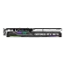 Side view of PNY GeForce RTX 5070 ARGB EPIC-X RGB OC Triple Fan Graphics Card showing illuminated branding and heatsink.