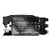 Close-up of I/O panel on PNY GeForce RTX 5090 32GB OC Graphics Card with three DisplayPorts and one HDMI port.