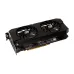 Angled front view of PowerColor Fighter AMD Radeon RX 7600 8GB F/V2 GPU with dual cooling fans and PCIe connector.