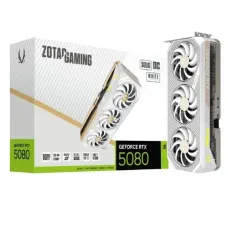 ZOTAC GAMING GeForce RTX 5080 SOLID OC White Edition 16GB GDDR7 Graphics Card