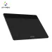 XP-PEN Deco Fun S graphics tablet in black, shown with its battery-free stylus and original packaging featuring colorful, creative cartoon illustrations.