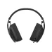 Black A4Tech Headphone with rectangular ear cups, thick foam padding, cushioned headband, and coiled cable design
