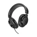 Angled front view of the Boya HP3 Wired Over‑ear Headphone highlighting cushioned ear cups and adjustable headband.