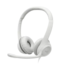 Logitech H390 Stereo USB Headset White 