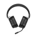 Rapoo VH850 Tri-Mode Gaming Headphone featuring hexagonal RGB earcup, cushioned headband, and flexible microphone