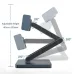 Side view displaying adjustable positions of the WiWU AH801 Tablet Stand 8 in 1 Type-C Hub.