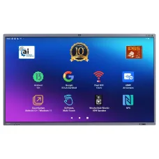 Horion 65M6APro 65" 4K UHD Interactive Flat Panel With 48MP WebCam & Microphone