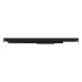 Rear angled view of Optoma 3753RK-C2 Interactive Flat Panel highlighting multiple I/O ports and mounting brackets.