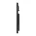 Side angled view of ViewSonic ViewBoard IFP8651 IFP showing slim design, carrying handle, and multiple connectivity ports.