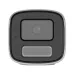 Smart home security camera with black front panel, lens, microphone grille, and sleek modern design