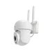 Side profile of the Newland NL‑C604 3MP Outdoor Dome IP Camera displaying its adjustable mount and dual external antennas.