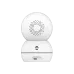 Back bottom view of the Newland NL‑C606 3MP Indoor Portable WiFi Camera highlighting the speaker grille, ports, and reset area.