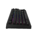 Gamdias HERMES M7 HYBRID RGB Red Switch Tri-Mode Mechanical Keyboard With Display