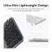 Multi-angle view of Keychron B6 Pro Keyboard showing ultra-slim profile and lightweight 623g design.