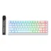 Front view showing the MCHOSE Ace 68 Esports Hall Effect Gaming Keyboard with its compact layout and illuminated keys in a clean top‑down angle.