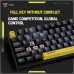 Onikuma G38 RGB Three-Color Gaming Mechanical Keyboard