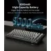 Promotional view of Onikuma G83 Keyboard with RGB backlighting and large 8000mAh battery capacity text in glowing display.