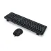 Rear‑angled view of the Redragon BS‑7092 Wired Keyboard Mouse Combo with Bangla highlighting the keyboard stand and the mouse placed nearby.