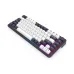 Redragon K715 PRO FINKE Dual Mode Gaming Keyboard displayed from a top angled view showing its compact design and colorful lighting